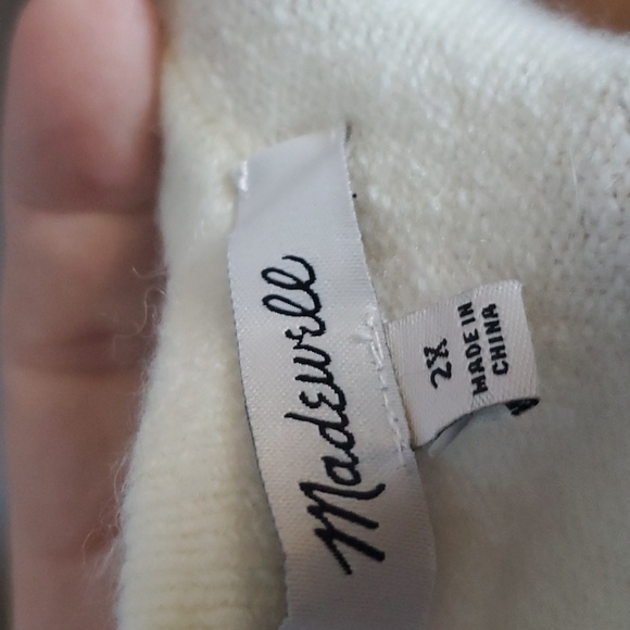 Madewell Color Block Cardigan Sweater - Picture 7 of 9